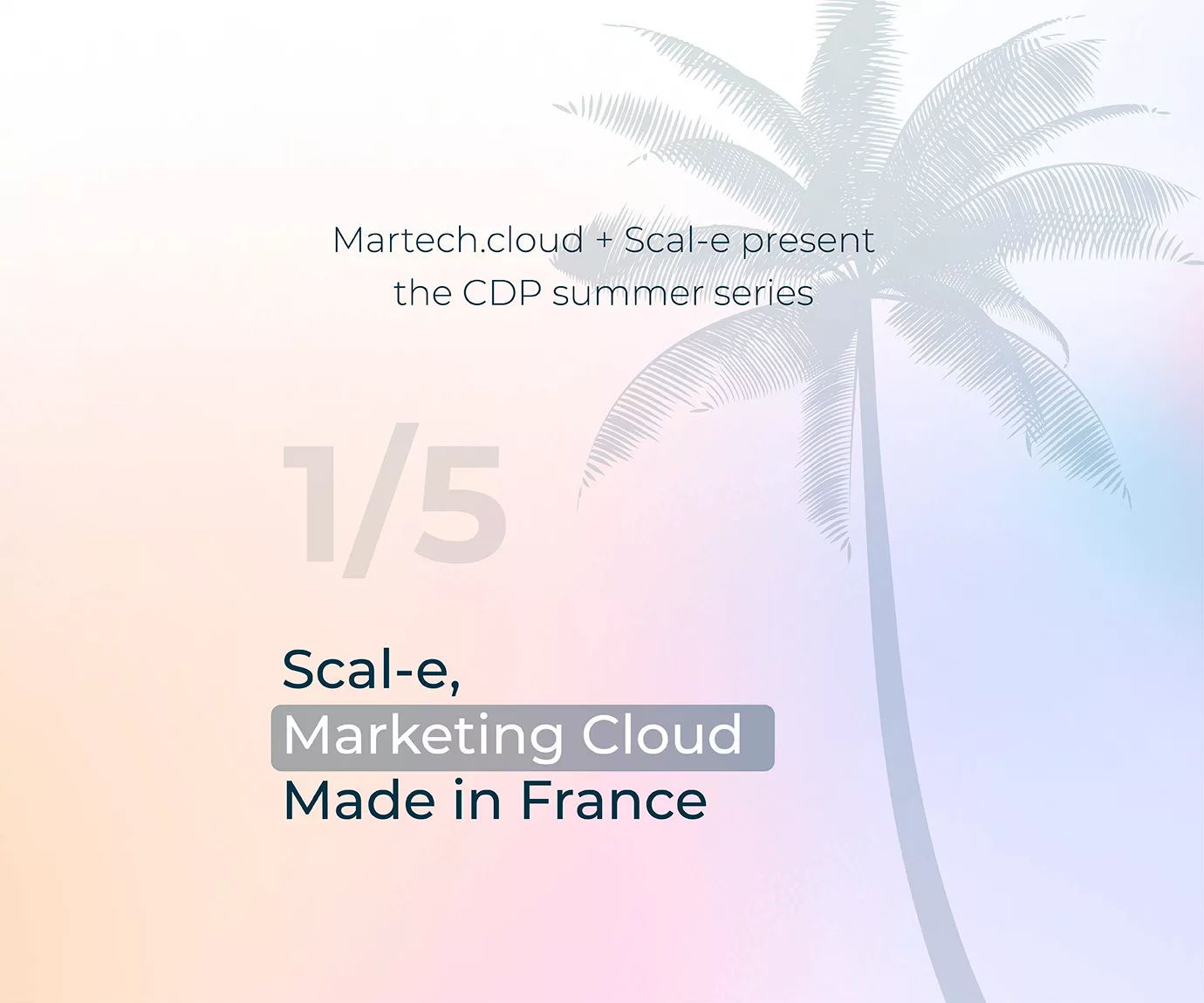 Scal-e, the platform for Marketing Cloud Made in France