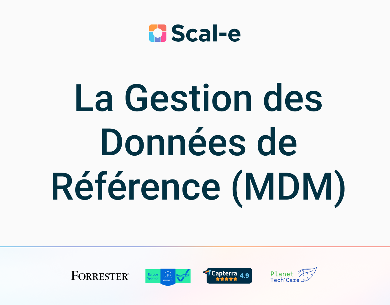 La Gestion des Données de Référence (MDM) : Un Pilier de la Gouvernance des Données